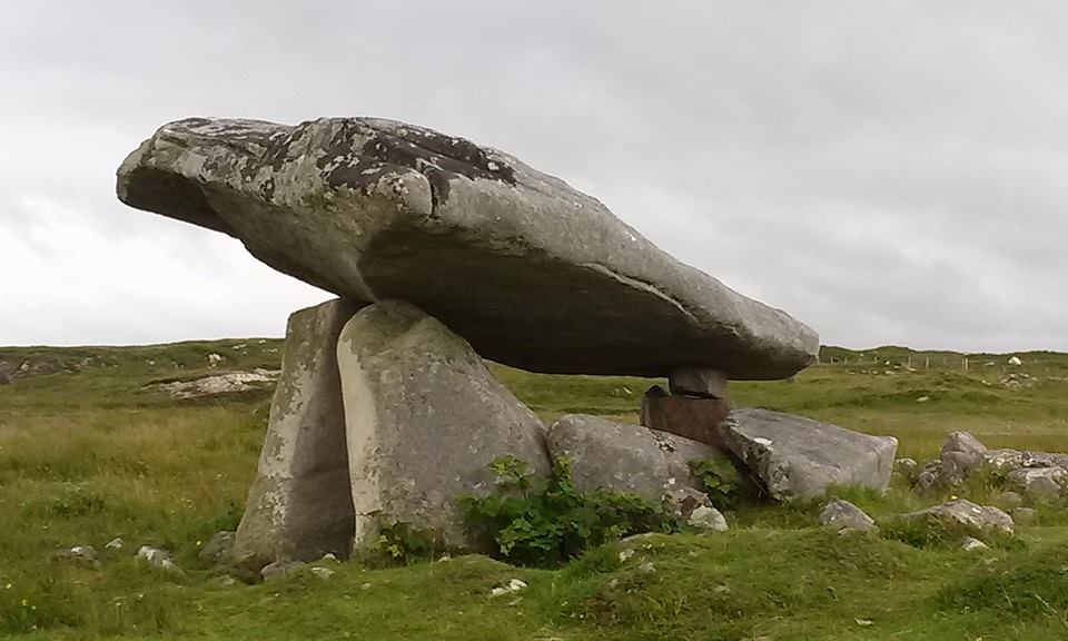 (c) Shella Brenner, Kilclooney Dolmen, County Donegal, Irish Tales & Trails, A Personal Journey